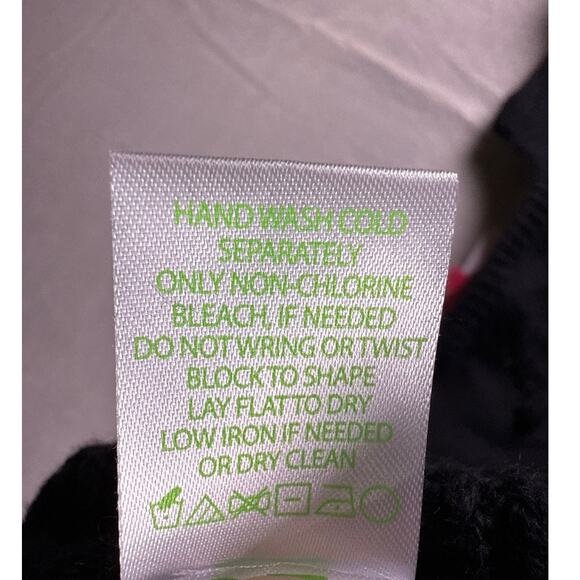 Lilly Pulitzer Sweater Neuve Black Baubles Women's M Blouson Sleeves Crew Neck - Picture 6 of 6